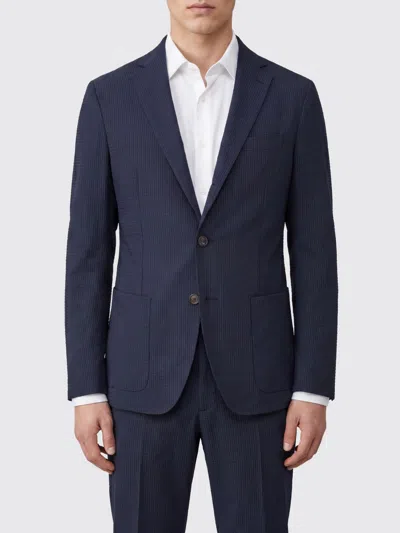 Eleventy Jacket Men Color Blue