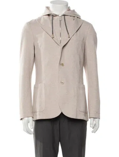Pre-owned Eleventy Jacket In Neutrals