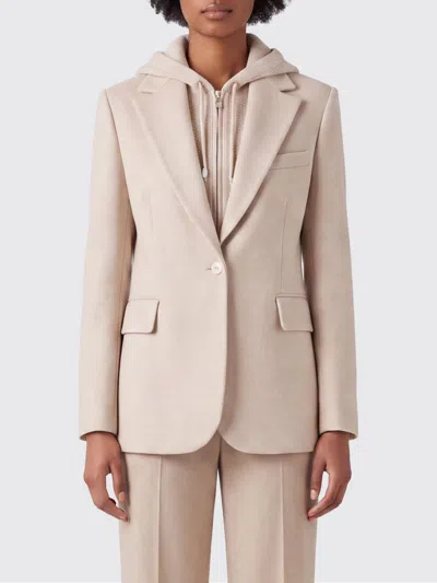 Eleventy Jacket Woman Color Brown In Yellow