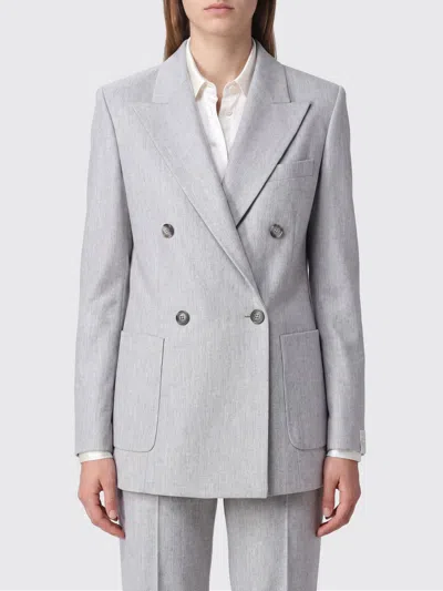Eleventy Jacket Woman Color Grey In White