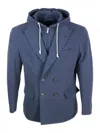 Eleventy Jacket Blue In Blue