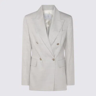 Eleventy Jackets In White