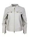 Eleventy Jacket Cream In Beige