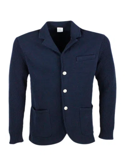 Eleventy Jackets In Blue
