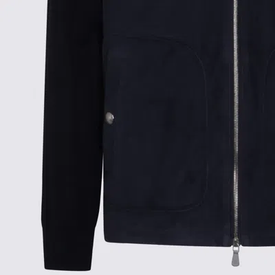 Eleventy Jackets Blue And Green