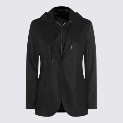 Eleventy Jackets Scuri In Black