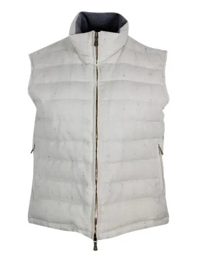 Eleventy Jackets In White
