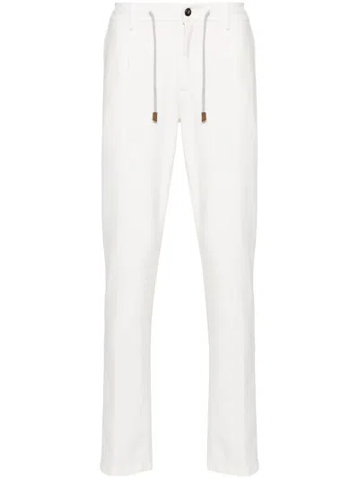 ELEVENTY JERSEY COTTON-BLEND TROUSERS