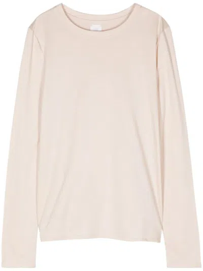 Eleventy Jersey T-shirt In Neutrals