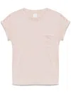 Eleventy Jersey T-shirt In Pink