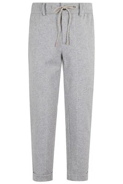 ELEVENTY JOGGER PANTS WITH ELASTIC WAISTBAND