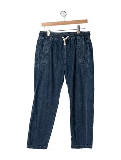 Pre-owned Eleventy Joggers In Blue