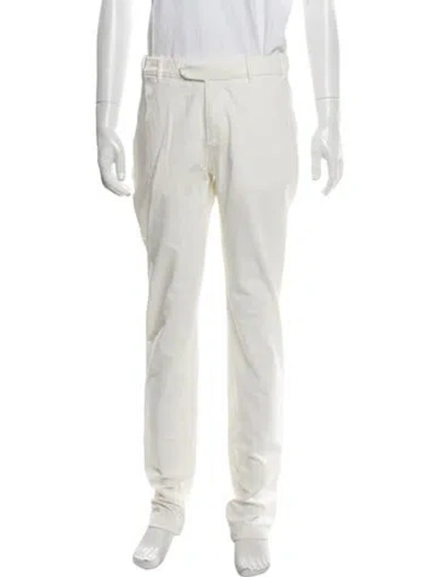 Pre-owned Eleventy Joggers In White