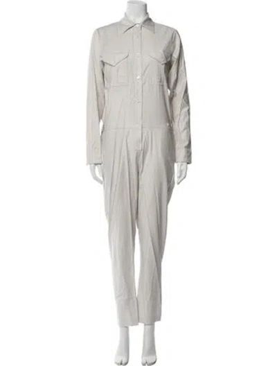 Pre-owned Eleventy Jumpsuit In Gray