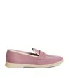 ELEVENTY KNIT MOCCASINS