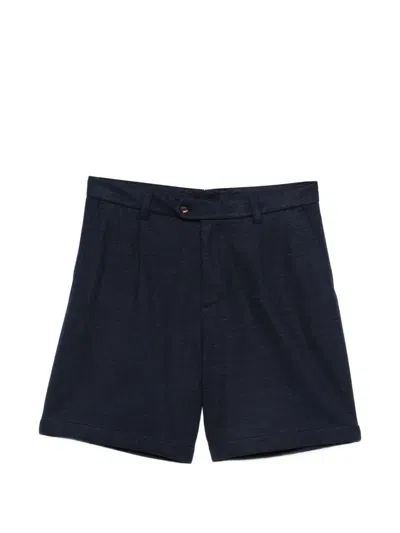 Eleventy Knitted Deck Shorts In Neutral