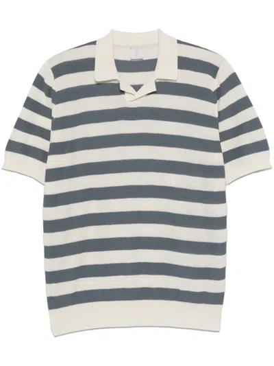 Eleventy Knitted T-shirt In White