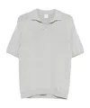 Eleventy Knitted T-shirt In Silver