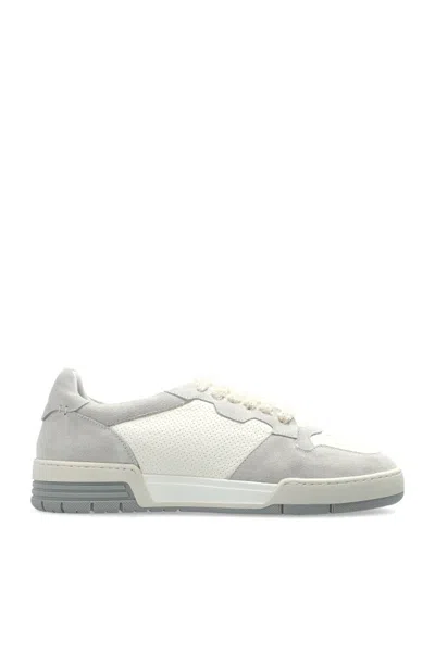 Eleventy Lace-up Low-cut Casual Shoes In White