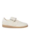 Eleventy Lace-up Sneakers In White