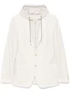 Eleventy Layered Blazer In Neutrals