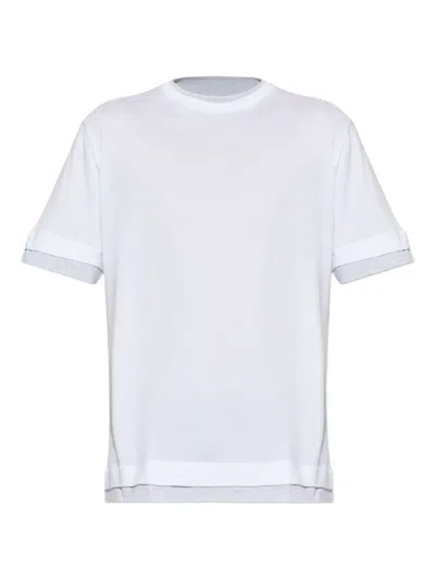 ELEVENTY LAYERED-EFFECT T-SHIRT