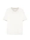 Eleventy 레이어드 디테일 티셔츠 In White