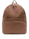 Eleventy Rucksack Aus Leder In Braun