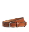 Eleventy Leather Belt In Brown