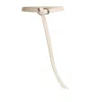 Eleventy Leather Belt In Neutral