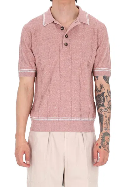 Eleventy Light And Natural Men's T-shirt - P26 In Pink