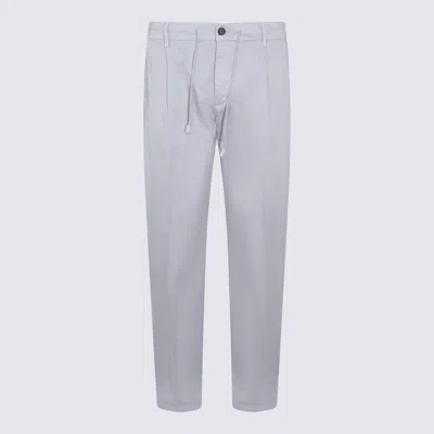 Eleventy Drawstring Trousers In Gray