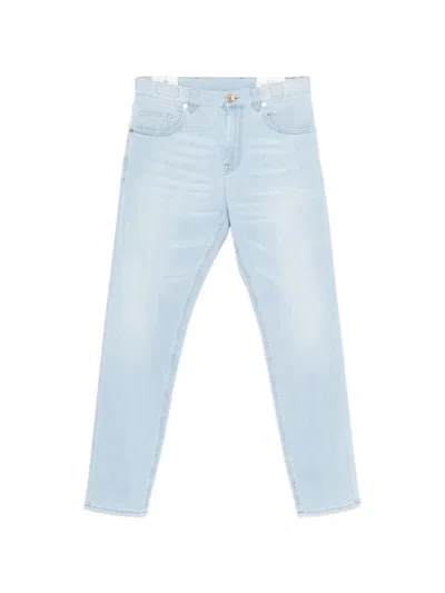 ELEVENTY ELEVENTY LIGHT-WASH FIVE-POCKET JEANS