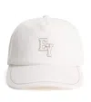 Eleventy Linen Embroidered Logo Baseball Cap