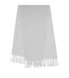 Eleventy Linen Fringe Scarf