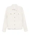 Eleventy Linen Jacket In White