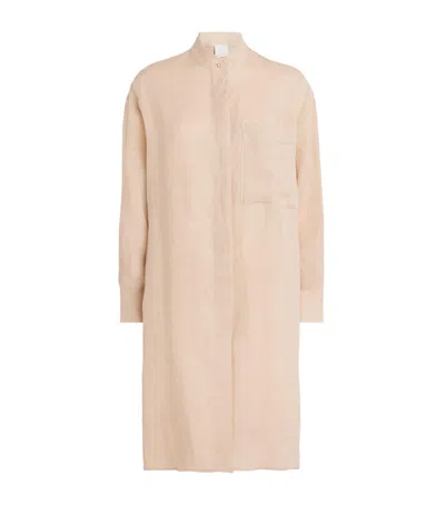 Eleventy Linen Longline Shirt