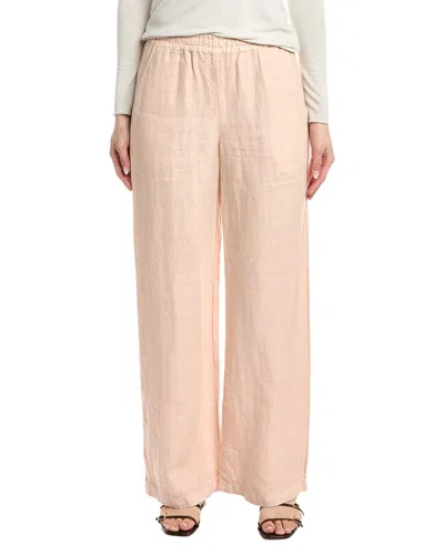 Eleventy Linen Pant In Pink