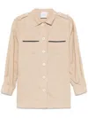 Eleventy Linen Shirt In Neutrals