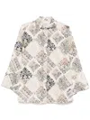 Eleventy Linen Shirt In Neutrals