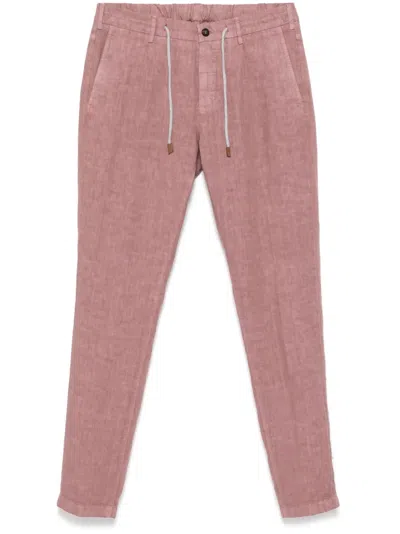 ELEVENTY LINEN TROUSERS