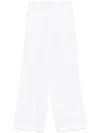 Eleventy Belt Loop Track Pants In White