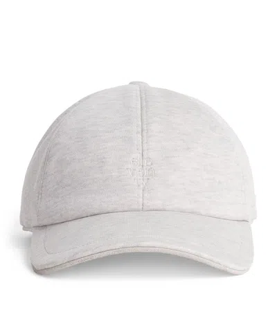 Eleventy Logo Baseball Cap In Gray