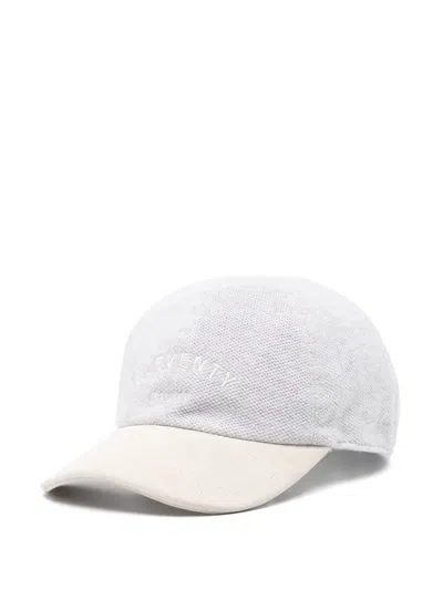Eleventy Logo-embroidered Cap In 灰色