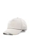 Eleventy Logo-embroidered Cap In Green