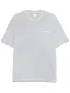 Eleventy Logo-print T-shirt In Blue