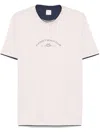 Eleventy Logo-print T-shirt In Pink