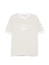 Eleventy Logo T-shirt In Neutral