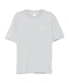 Eleventy Logo-print T-shirt In Blue