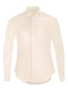 Eleventy Long-sleeve Button-down Shirt In Neutral